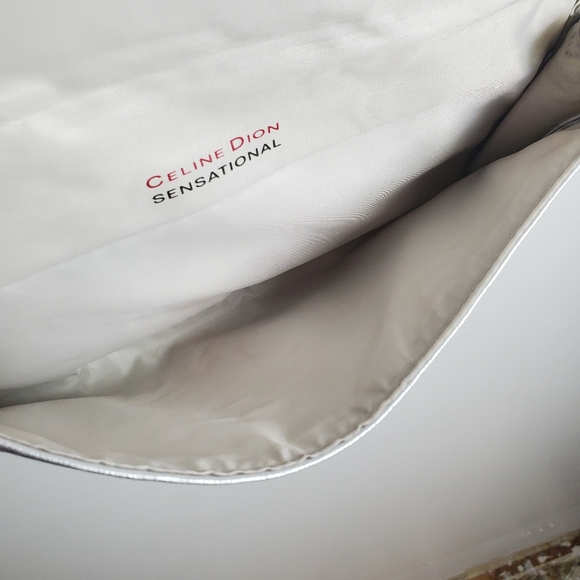 Celine Dion Sensational Silver Cushioned Bag - Picture 9 of 15